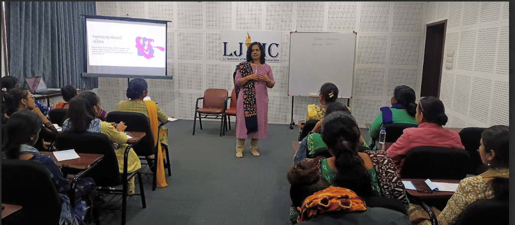 L J Institute of Media and Communications Ahmedabad Training  Workshop  Communication Sewa photo 1